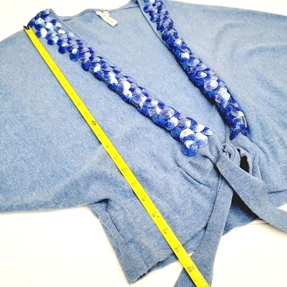 Robbi & Nikki Belted Cashmere Cardigan Sweater - Picture 7 of 10